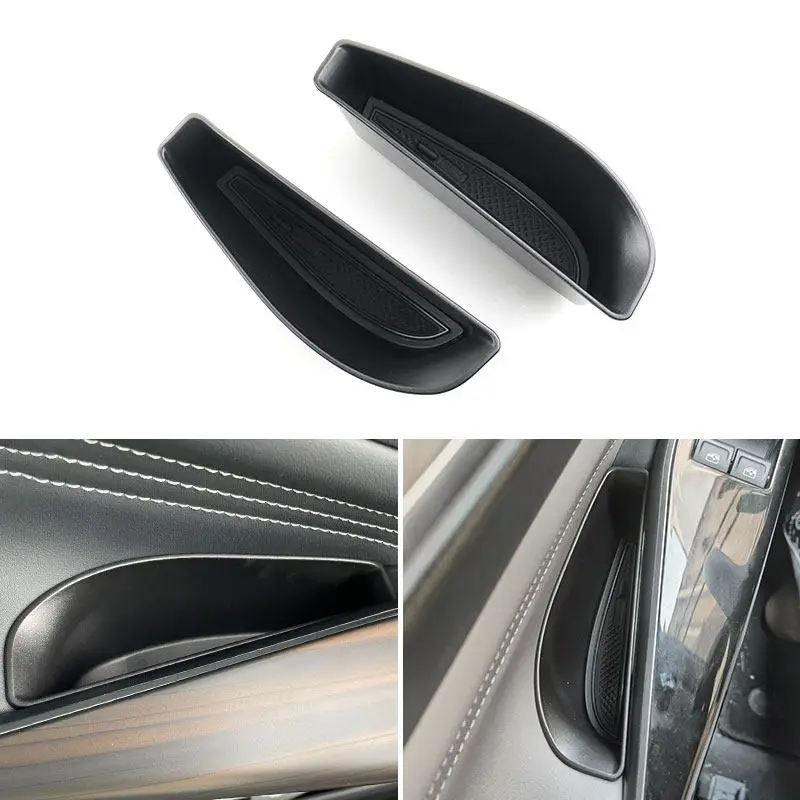 ل VW ID.4 ID4 ID 4 CROZZ اكسسوارات السيارات الداخلية مقبض الباب مسند الذراع تخزين حاوية علب حامل صينية المنظم #3