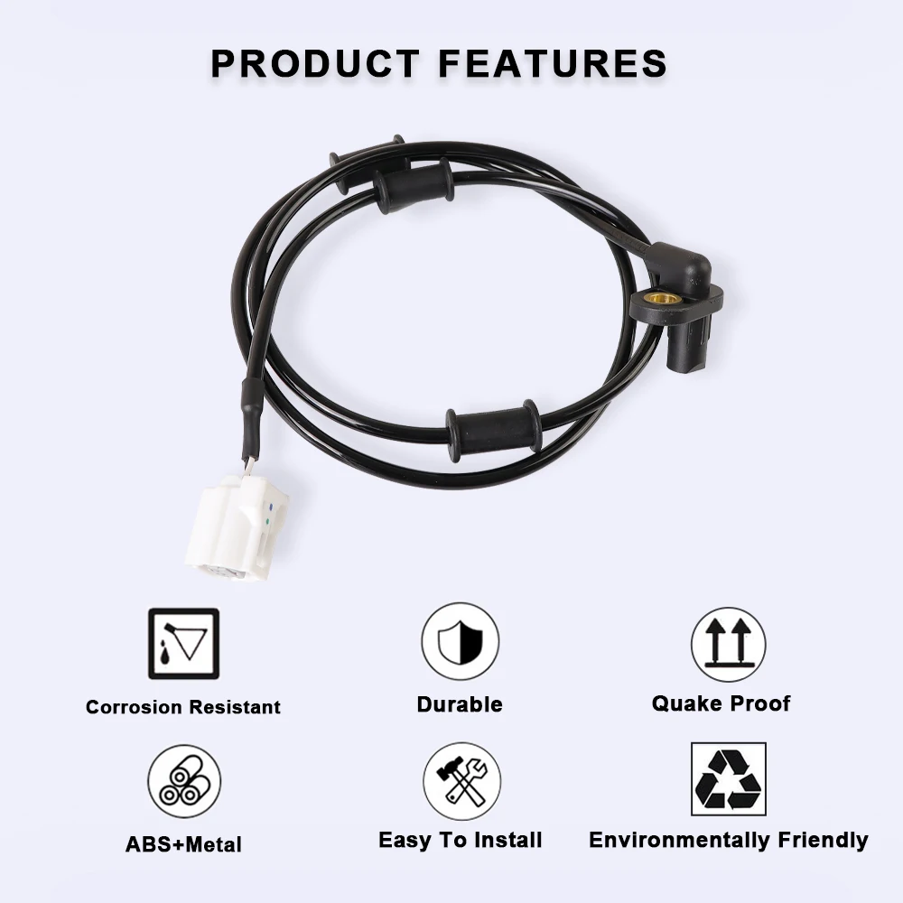 For Yamaha X-MAX 300 400 125 250 2017-2023 Front Rear Wheel ABS Speed Sensor Wire Silicone Signal Cord Motorcycle Accessories