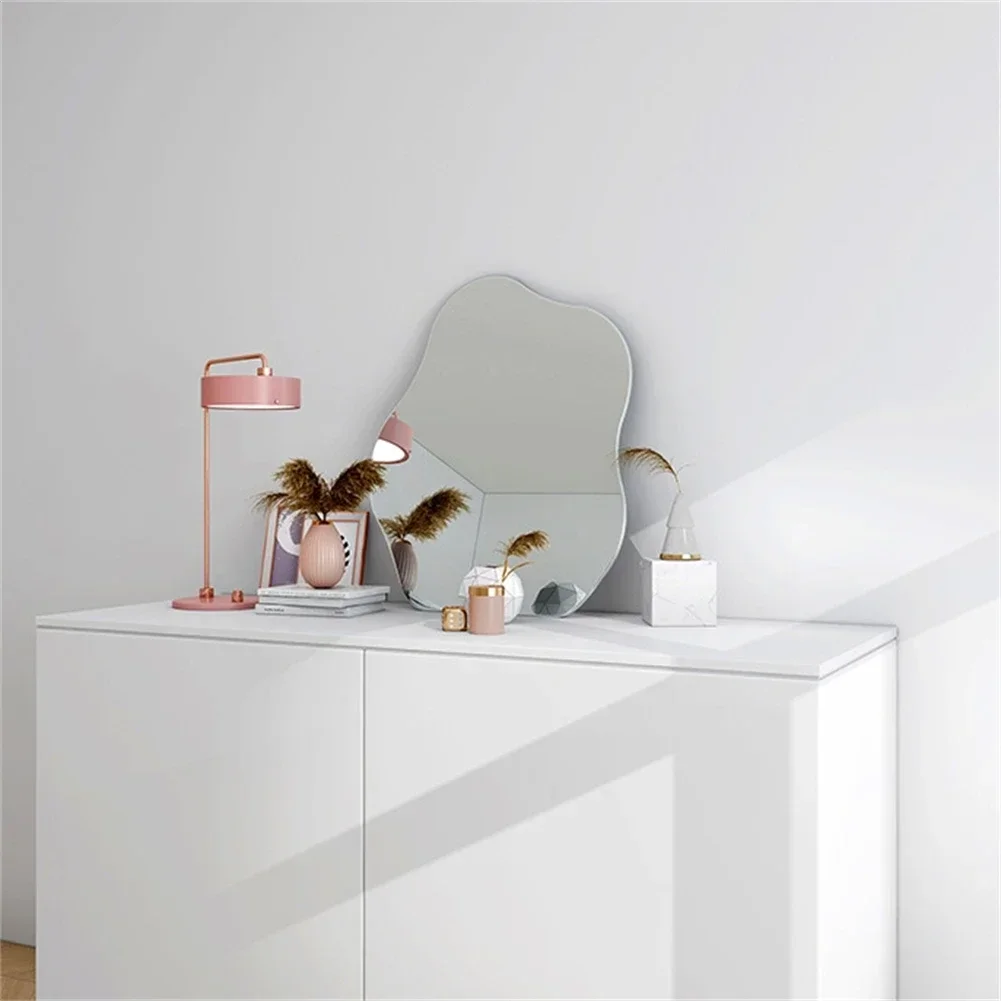 Irregular Mirror Wall Decorative Mirrors For Dressing Table Bedroom Living Room Glass Mirror Living Room Decor