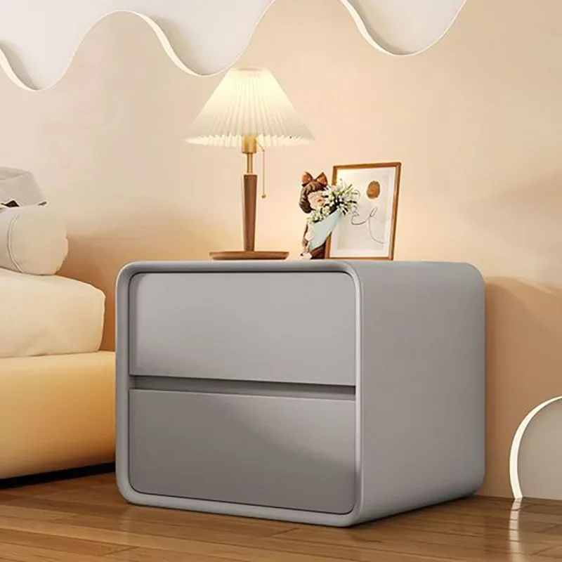 

Bedroom Storage Nightstand Simple Modern Trendy Aesthetic Nightstand Unique Luxury Italian Comodini Camera Da Letto Furniture