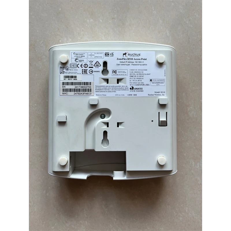 RUCKUS-punto de acceso inalámbrico para interiores, WiFi AP, R510, 901-R510-WW00, 901-R510-EU00, 901-R510-US00, 802.11AC, 5 AP