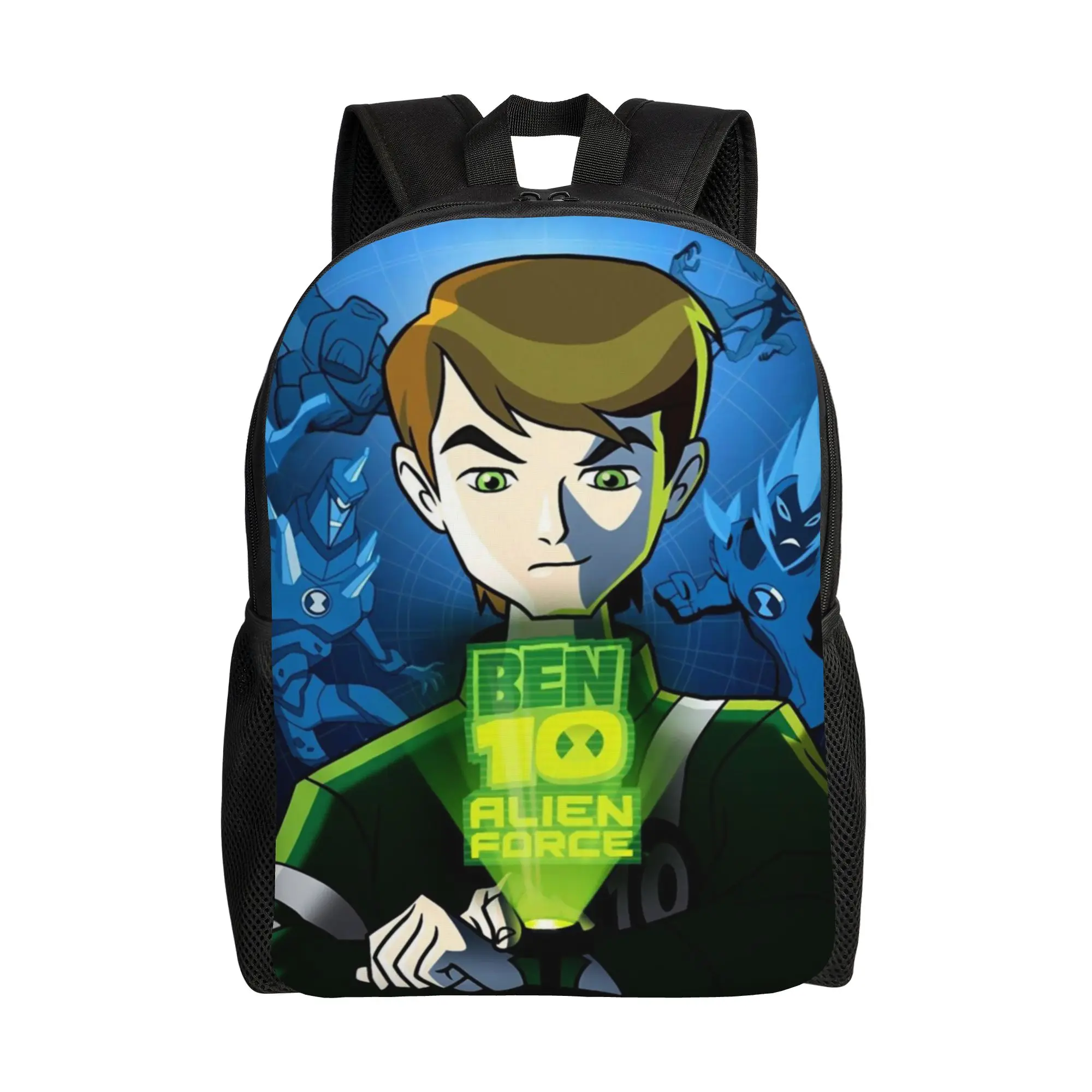 College Bag Back to school season Ben10 Alien Force Character Art  Casual Backpack