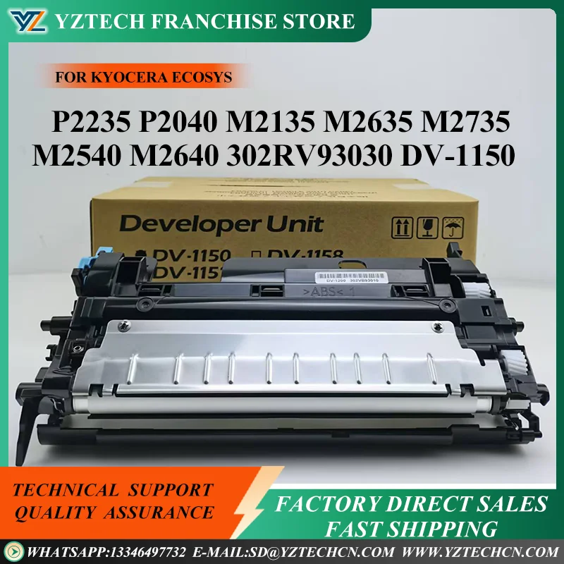 1X Gruppo Unità Sviluppatore DV-1150 DV-1152 DV-1153 Per Kyocera ECOSYS P2235 P2040 M2135 M2635 M2735 M2040 M2540 M2640 302RV93030