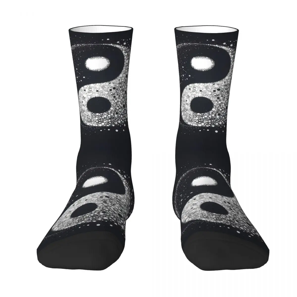 Yin And Yang Sock Printed Man Polyester