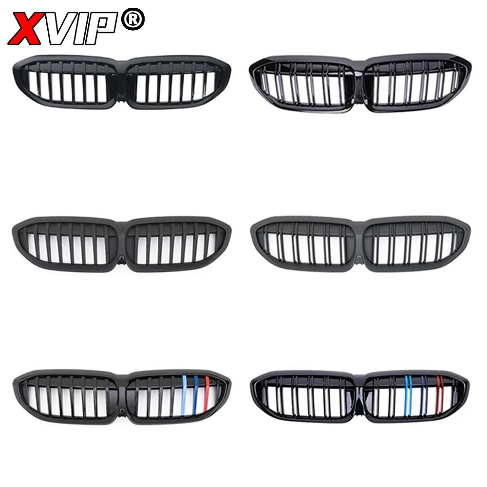 XVIP Front Kidney Grill Sports M Style Grille for BMW 3 Series G20/G21 Diamonds Style Bumper Grille 318i 320i M340i M3 2019-2023