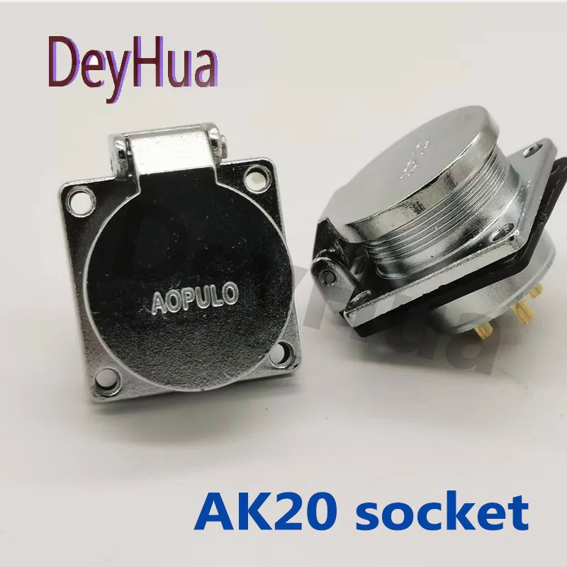 

AK20K2 3 4 5 7 9 12 Z AOPULO Разъемы AK20K2 3 4 6 7 9 12-контактный овальный автоматический разъем IP55, тип 20
