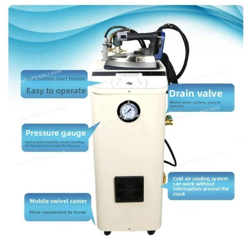 Automatic Water Boiler Full Steam Iron, Boiler Iron, Industrial Hanging Bottle Iron, Curtain Dry Cleaner