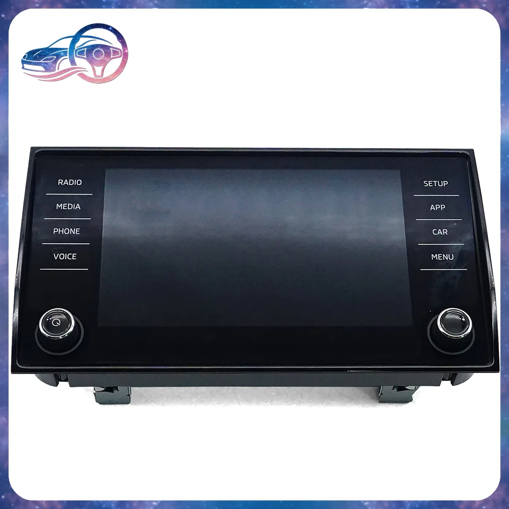 

565919605D 8 Inch Glass Touch Screen Display Monitor for Skoda Kodiaq 565 919 605 D Car Radio GPS Navigation Panel Auto Parts