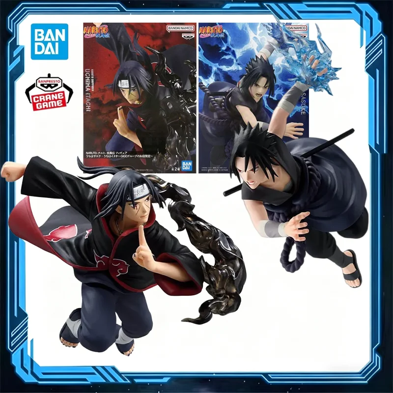 

Оригинальная коллекционная фигурка Bandai Banpresto: Наруто, Учиха Итачи, Учиха Саске – модель для коллекции, подарок