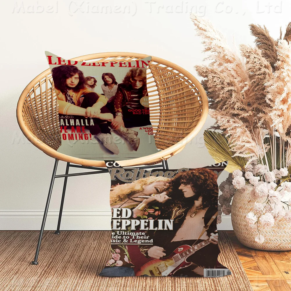 Band L-Led Z-Zeppelin Pillowcases Home Bedding Decorative Pillow Cover Wedding Super Soft Pillow Case