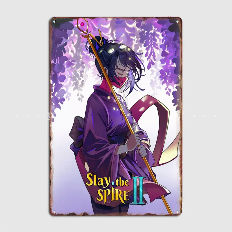 Slay the Spire II Anime Art Poster Metal Sign Room Decor Life Wall Custom Bedroom Indoor Home Wall Decor Posters Room Decoration
