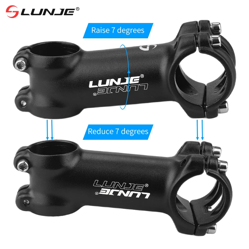 7Degrees Stem Mountain Bike Handlebar Stem 25.4/31.8mm Aluminum Alloy MTB Power Cycling Parts 50/60/70/80/90/100mm image 6