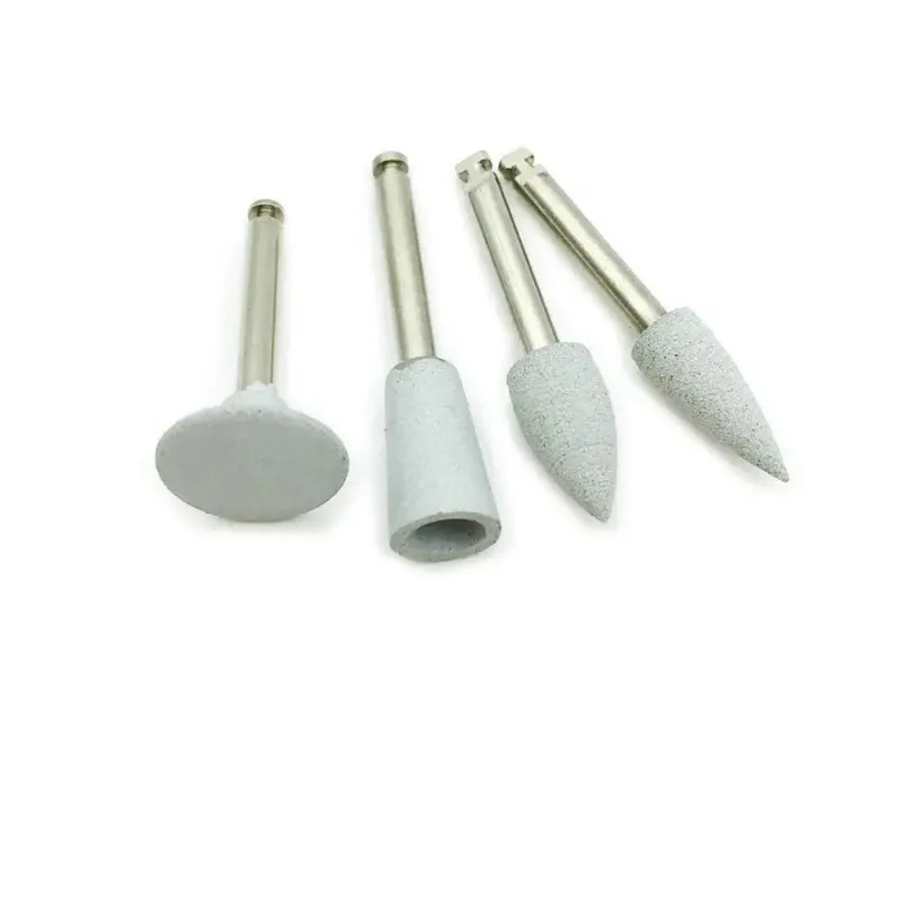 4pcs Mix RA Grinding Heads Dental Polishing Teeth Polishing Tool for Low-speed Teeth Machine Polishing Whitening Product