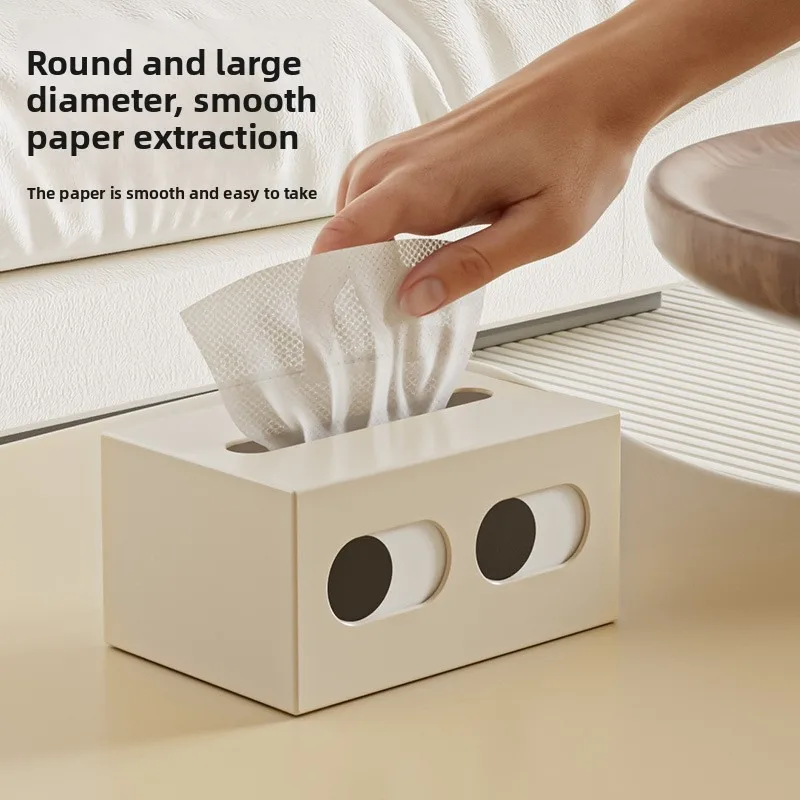 

Настольная коробка для салфеток Expression, пластиковая кремовая бытовая салфетка для гостиной, креативная забавная картонная коробка, держатель для коробок Kleenex