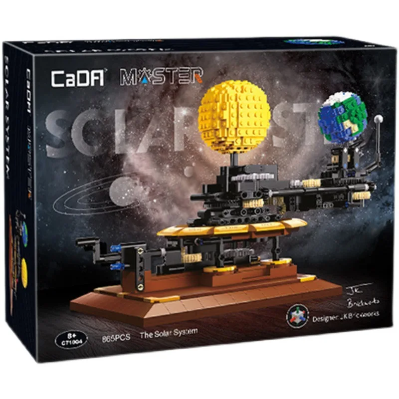 Blocs de Construction techniques, modèle univers, système solaire, Kit de Construction MOC, jouets éducatifs pour enfants, cadeau d'anniversaire