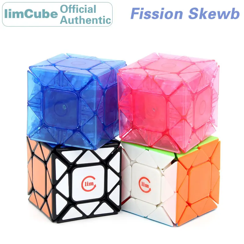 LimCube Fission Skewb Magic Cube Fangshi Professional NEO Speed Twisty Puzzle Antistress Educational Toys For Children