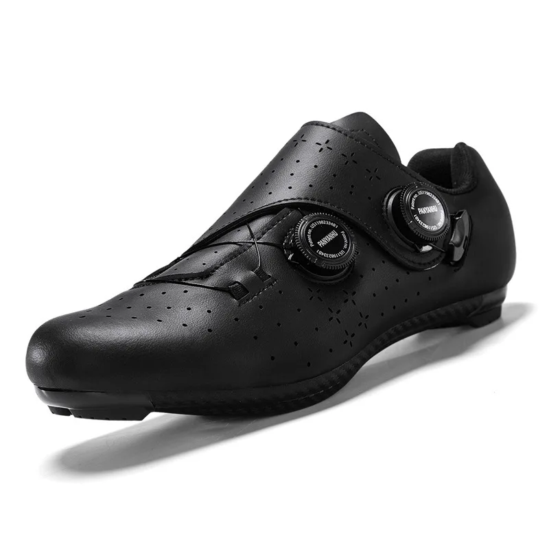 Bild 4: Atmungsaktive Rennradschuhe, Klicksystem-Fahrradschuhe, leichte, rutschfeste, abriebfeste Fahrrad-Rennschuhe