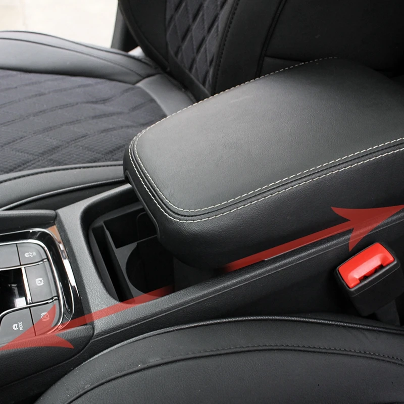 Car central storage box cup holder for Skoda Kodiaq GT 2016 2017 2018 2019 2020 Auto Accessories - Image 5
