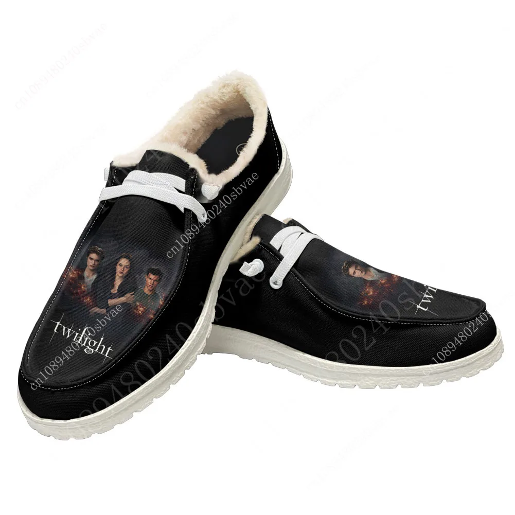 

The Twilight Saga Plush Flat Shoes Breathable Outdoor Sneakers Lightweight Shoes Custom shoes Footwear Custom Made Shoe