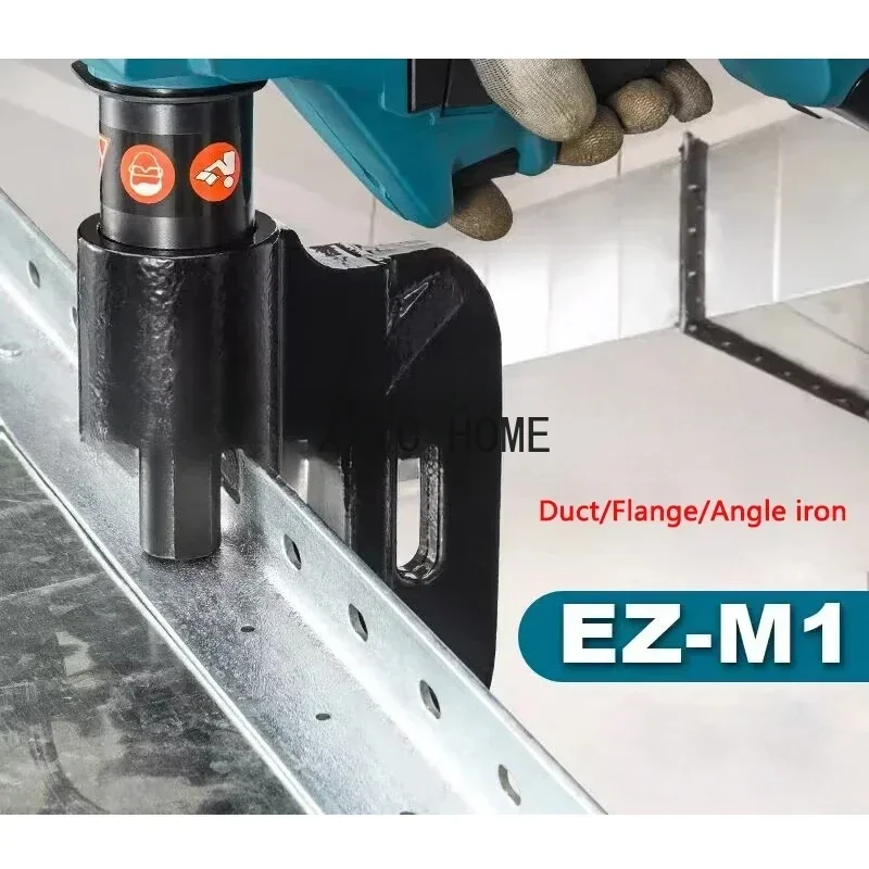 Portable Electric Hydraulic Fast Riveting EZ-M1 Li-battery Duct/Flange/Angle iron Riveter Rechargeable Rivet Machine