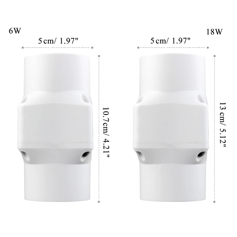 E5BE 12V ventola di scarico a velocità regolabile 2 pollici 50mm ventilazione aspiratore Booster aspiratore per Pet House Kitchen Toilet