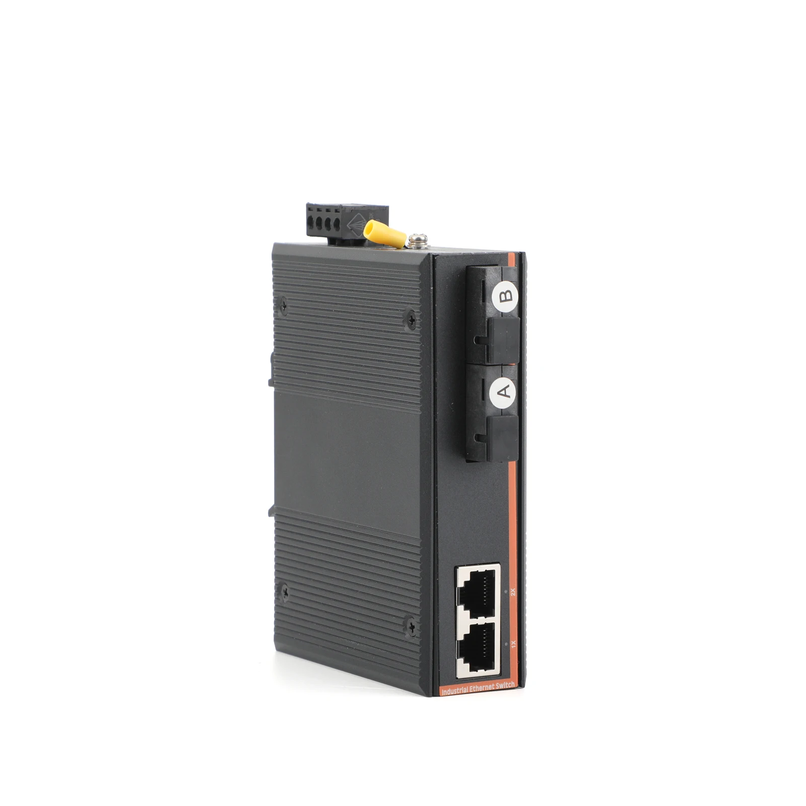 1 قطعة جهاز الإرسال والاستقبال الصناعي جيجابت 10/100/1000Mbps وضع واحد 20 كجم 2 الألياف UPC/APC SC A + B نهاية إلى 2/4/8 منافذ RJ45