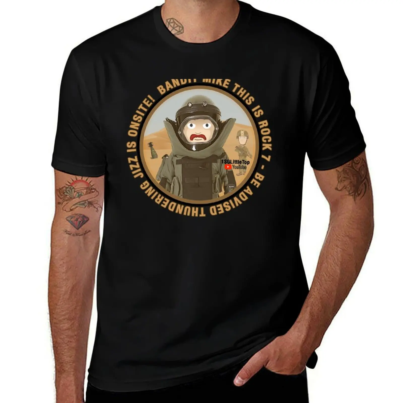 THUNDERING JIZZ IS ONSITE T-Shirt Basic Comfort Fit for Men T-Shirt