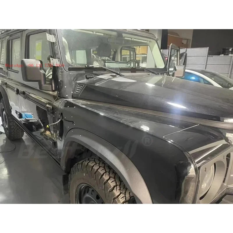 

Hongsheng Products - Factory Direct Sales: Electric Telescopic Running Boards, suitable for models such as the Ineos Grenadier.