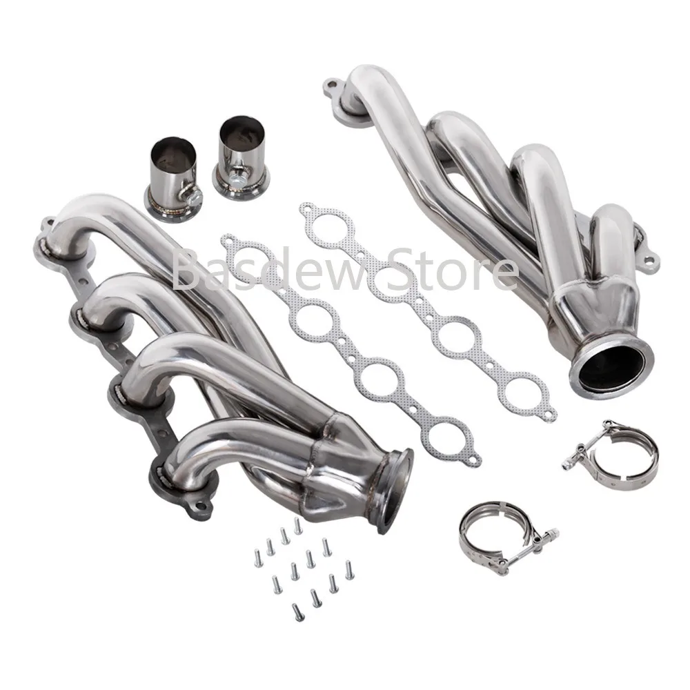 Car Modified Pieces Suitable for Chevrolet D4ls1ls2ls3ls6 Stainless Steel Exhaust Manifold Banana Suit