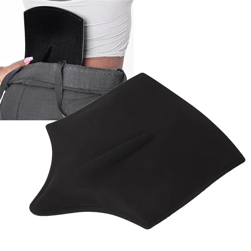 STOCK& Lipo Foam Lumbar Molder Board Post Surgery Compression Ab Board for Stomach Belt Abdominal Liposuction Foam Board Black