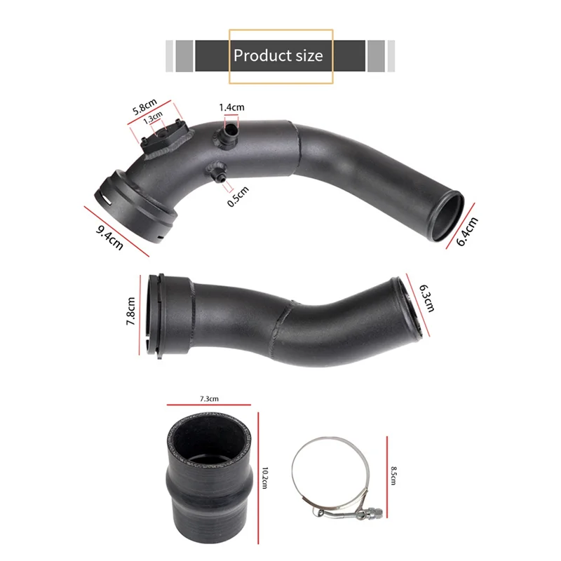 

Powerful Car Modifivation Turbo Charge Air Intake Pipe Kit For BMW 2010-16 F20 F30 135I M135i M235i 335I N55 3.0L