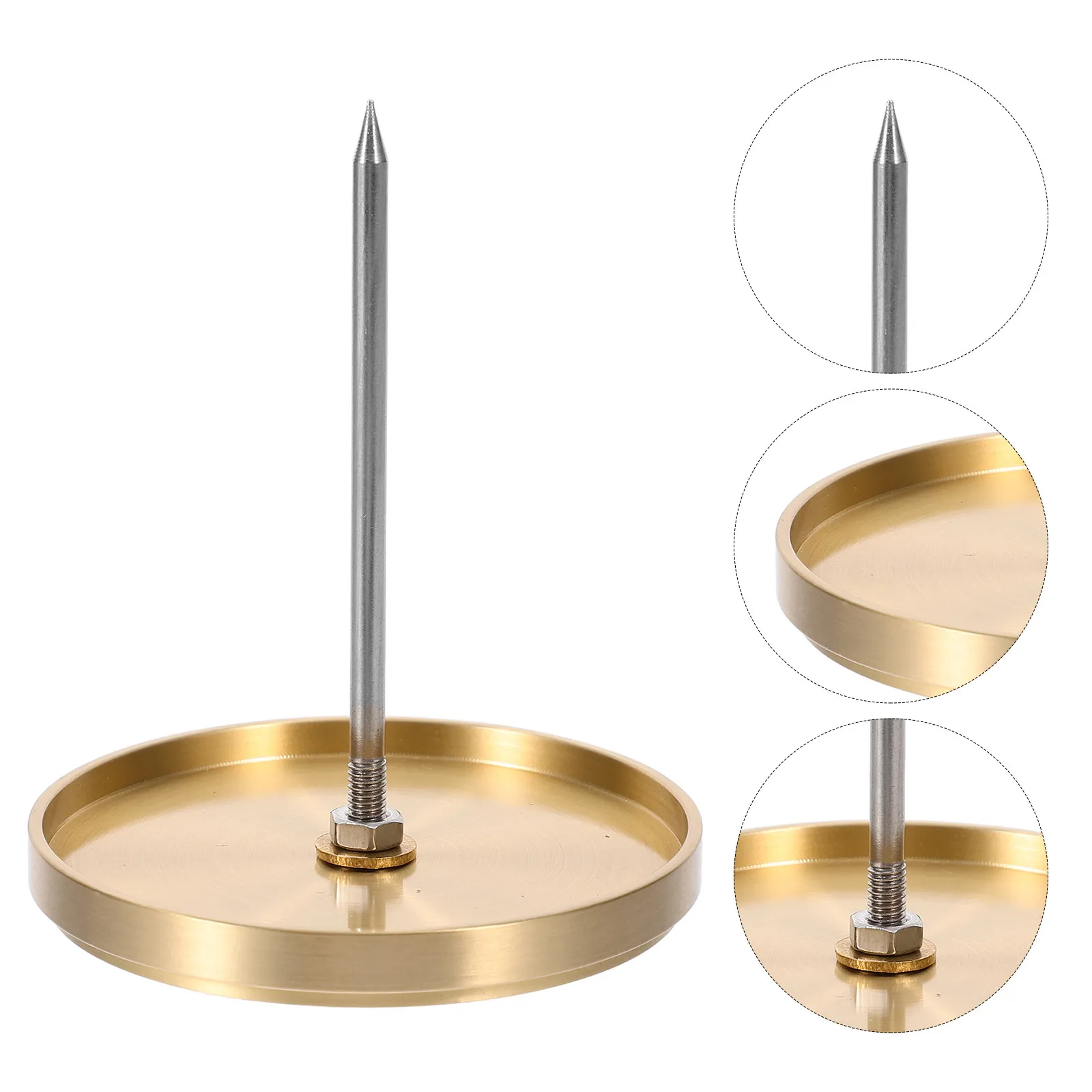 Heavy Duty Receipt Holder Spike Desk Bill Fork Ticket Holder for Restaurant Hotel Office Retail Counter Desktop Receipt