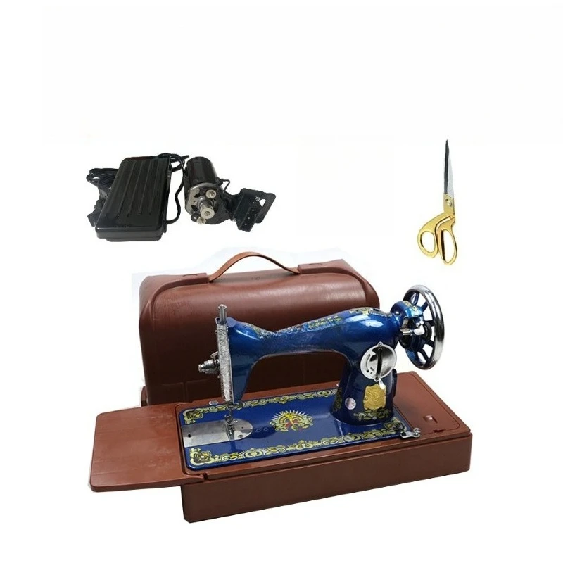 

Electric Household Vintage Sewing Machine Car Foot-stepping Desktop Sewing Machine