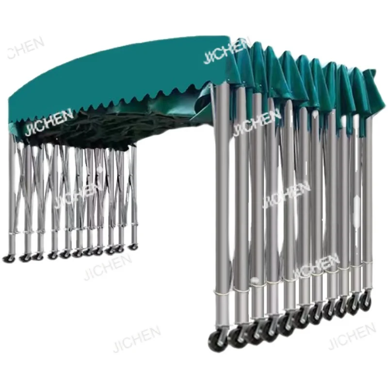 

Уличный водонепроницаемый мобильный телескопический тент-навес XH для автомобиля, для мероприятий, для парковки, водонепроницаемый тент-навес, тент-шатер