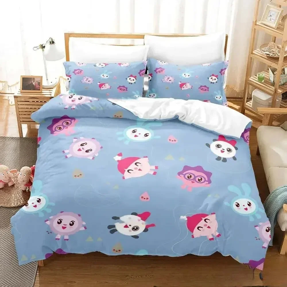 New 3D Print Cartoon BabyRiki Bedding Set Boys Girls Twin Queen King Size Duvet Cover Pillowcase Bed boys Adult Home Textiles