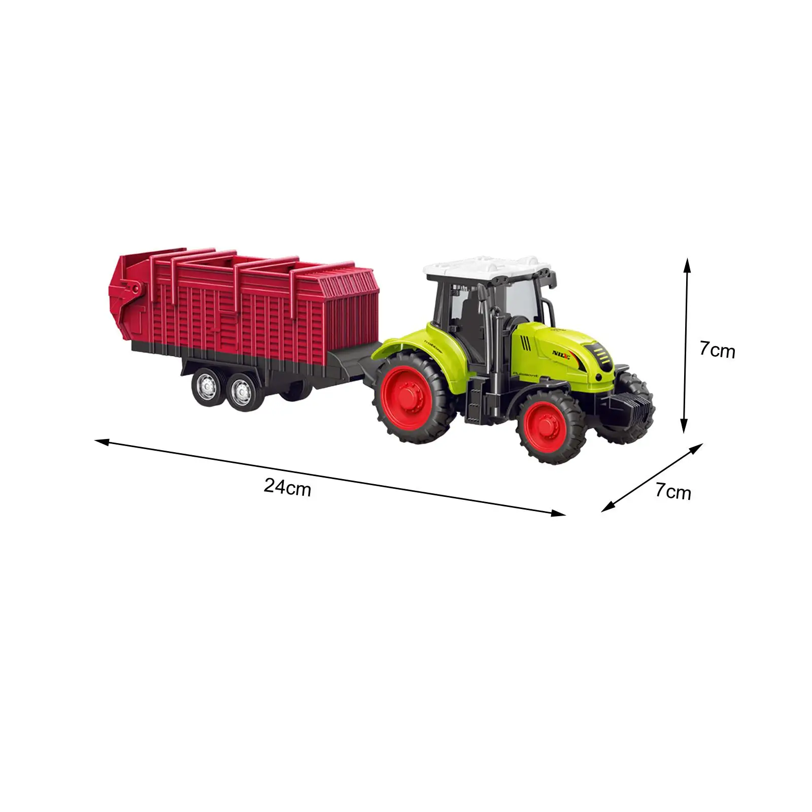 Farm Tractor Truck Toy Small Construction Vehicle Collectible Educational Toy Farming Toys Farm Toy for Kids Birthday Gift