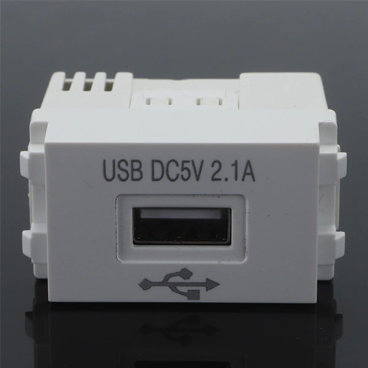 Mobile Phone Charging Panel USB Power Module 220V Socket 5V Transformer 2.1A USB Charging Power Socket Switching Adapter