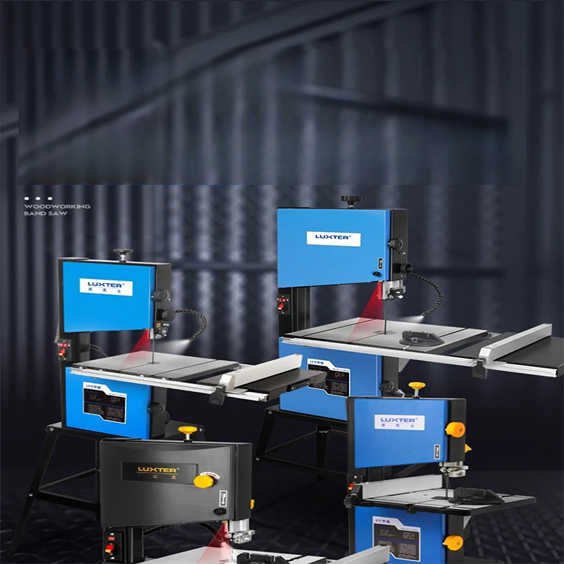 Woodworking Band Saw Vertical Band Saw Wire Saw Curved Saw Shaping Saw Metal Saw Small Household Multifunctional Sawing