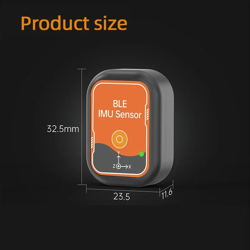 IMU Sensors, Electronic Sensors, Accelerometers, Magnetometers, Gyroscope and Angle Bluetooth5.0 Sensor 9DOF