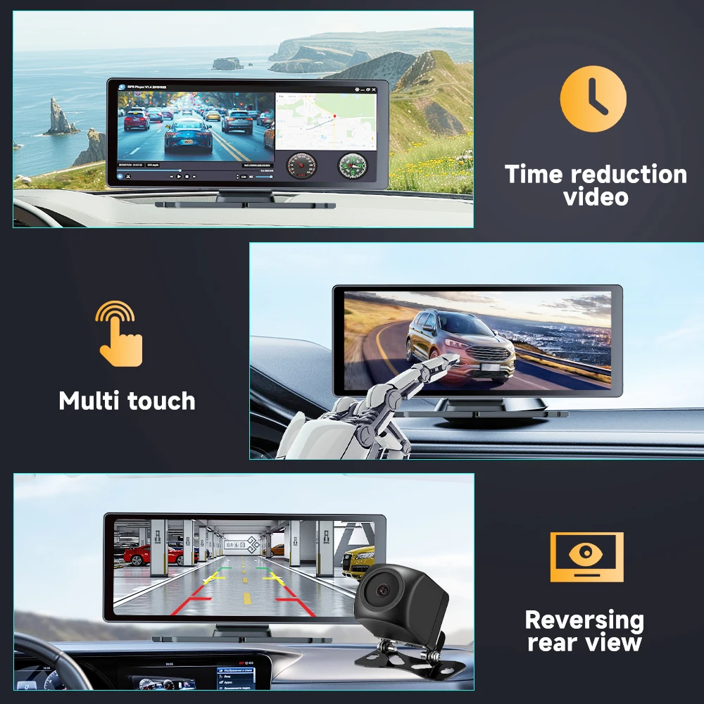 مشغل سيارة محمول BEPOCAM مقاس 8.1 بوصة Mirrorlink BT FM WIFI GPS ملاحة سيارة ستيريو لاسلكي Carplay IOS أندرويد وسائط متعددة للسيارات