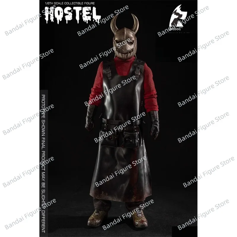BIGDOG STUDIO SC013 1/6 Hełm Woźny Hostel Chainsaw Cloth Figurka Akcji Kolekcjonerska dla Fanów Horrorów 12-calowy Model Żołnierza Prezent