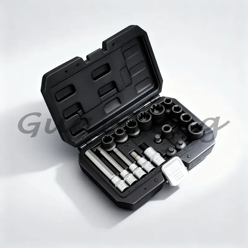 Brake caliper bolt sleeve kit, special screw removal automotive brake repair tool