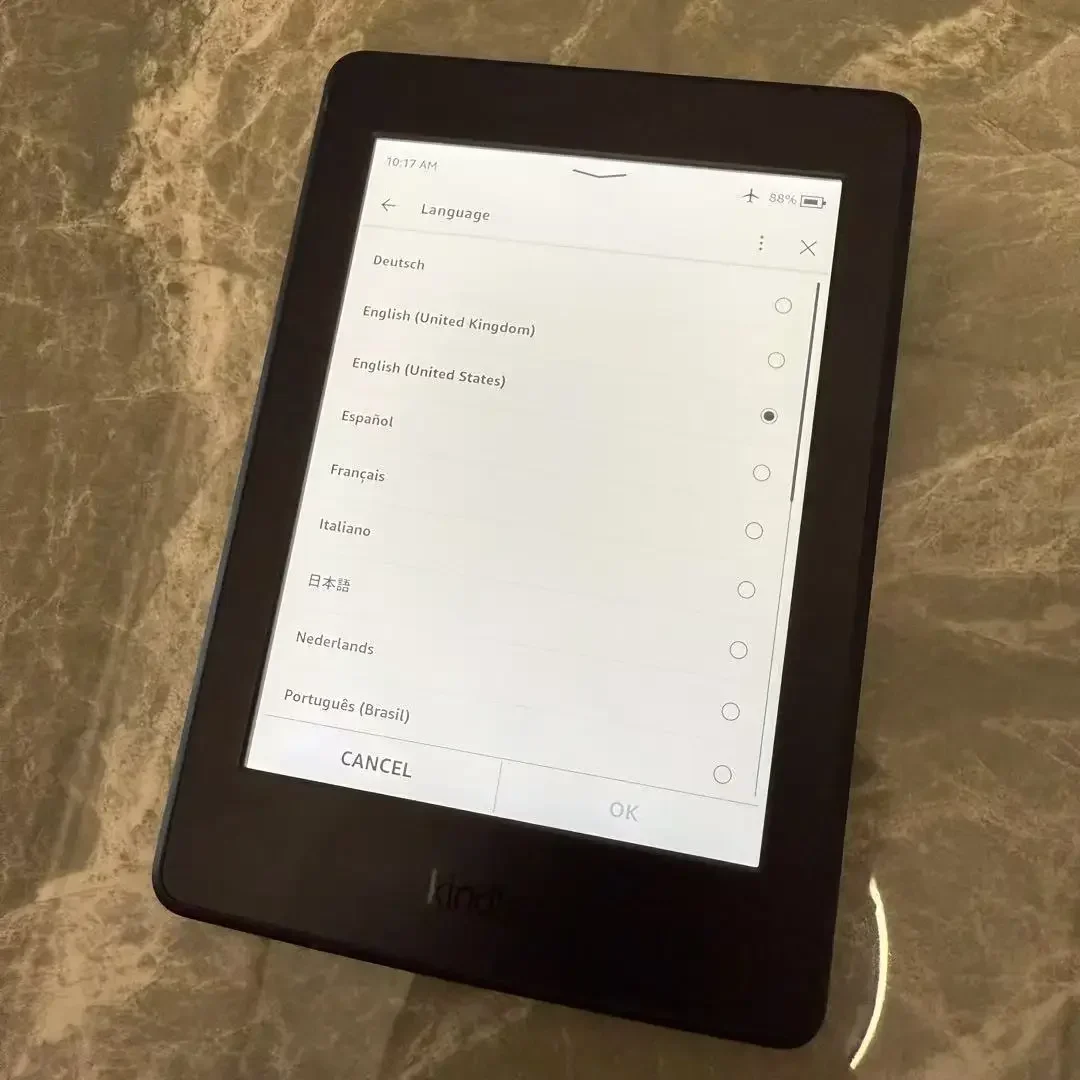 Glow Kindle Paperwhite 4GB مستعمل بحالة جيدة قارئ الكتب الإلكترونية المدمج في الضوء 6 بوصة كتاب الحبر الإلكتروني لجهاز Kindle kobo