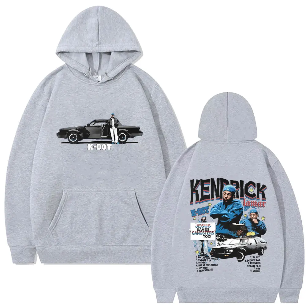 Rapper Kendrick Lamar Hoodie They Not Like Us Pullover Men Women Hip Hop Fashion Pop Music Sweatshirt Men's Oversized Hoodies