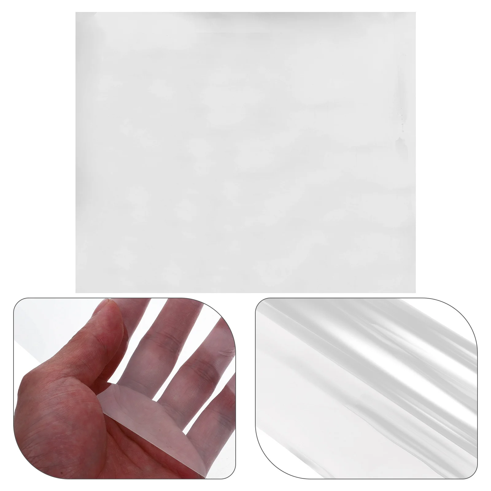 

Safety Window Film Explosion-Proof Clear Glass Film Anti Shatter Protection for Home Office Sliding Door Glass Protector