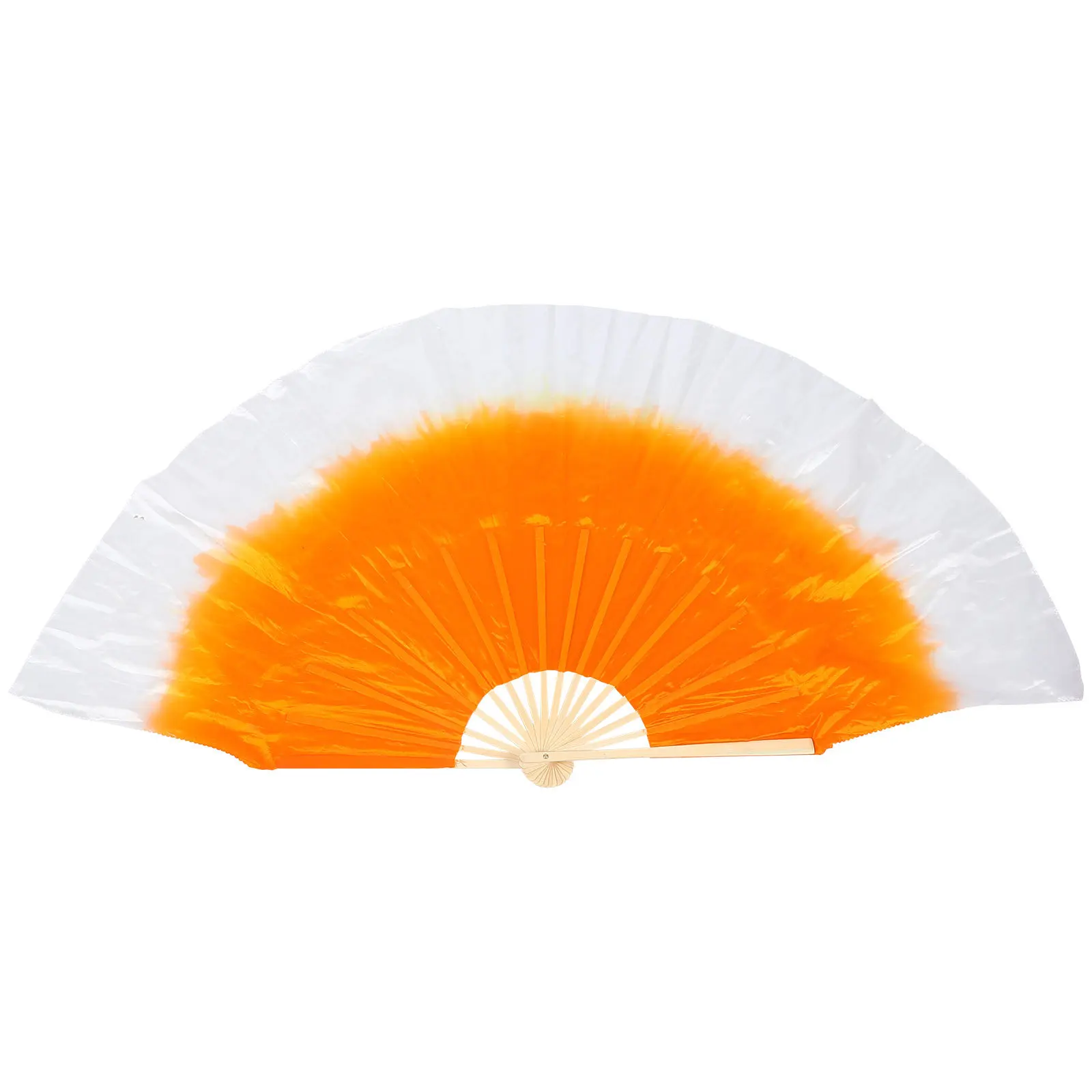 

Складной шелковый танцевальный веер, прочный легкий красочный веер из деревянного волокна для выступлений, вечеринки, свадьбы, квадратных танцевальных танцев, танцевальных вееров