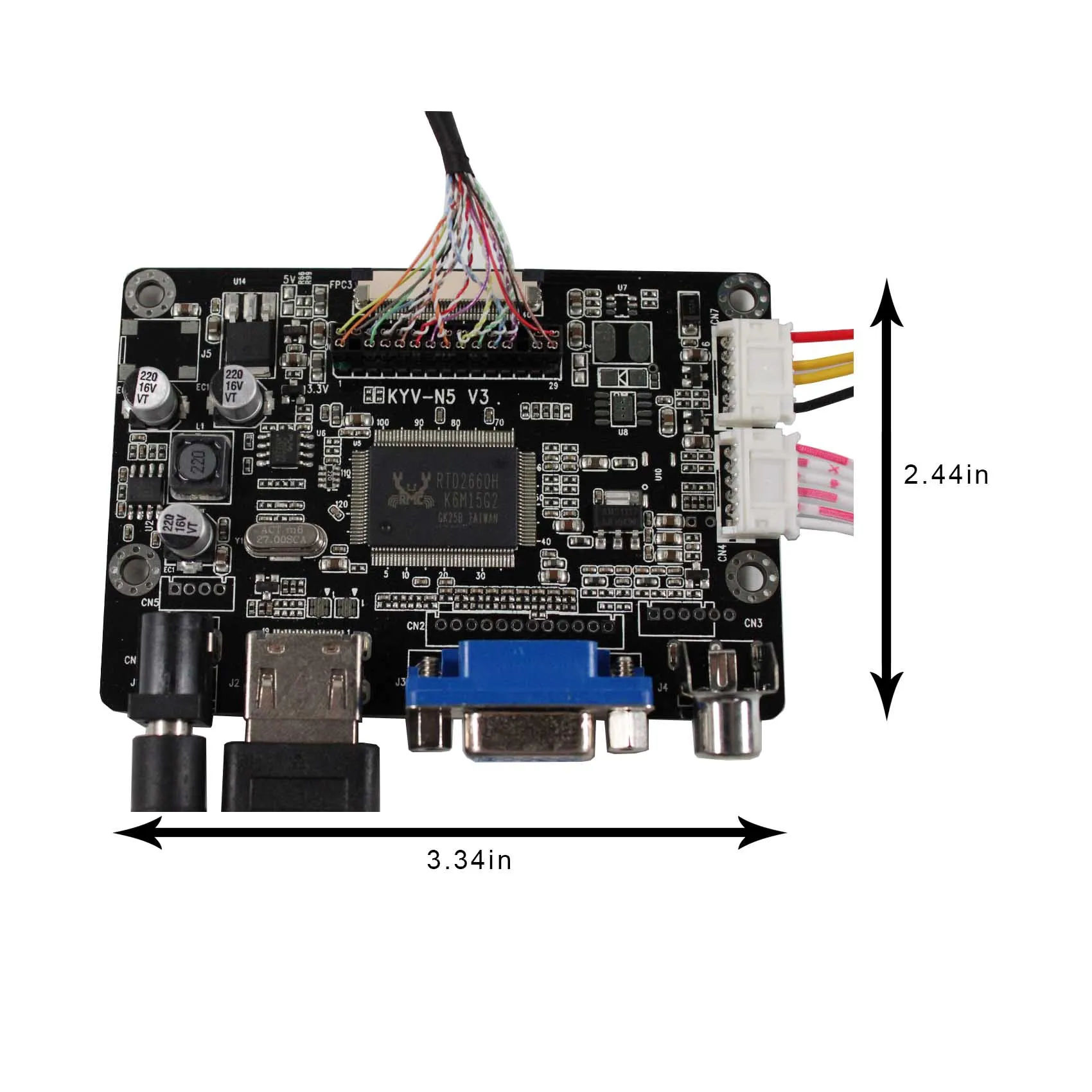 HD MI VGA Control Board for 10.3 