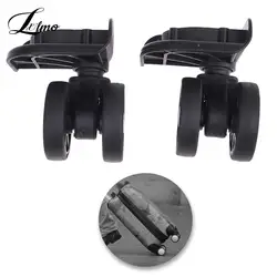 2Pcs Luggage Suitcase Wheel Suitcase Repair Set Wear Resistant 360 Swivel Replacement Detachable