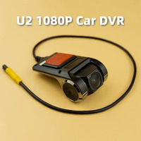 U2 Full HD 1080P Mini Car DVR Camera 150 Degree Wide Angle Lens ADAS Dashcam Auto Video Recorder G-Sensor Dash SD USB