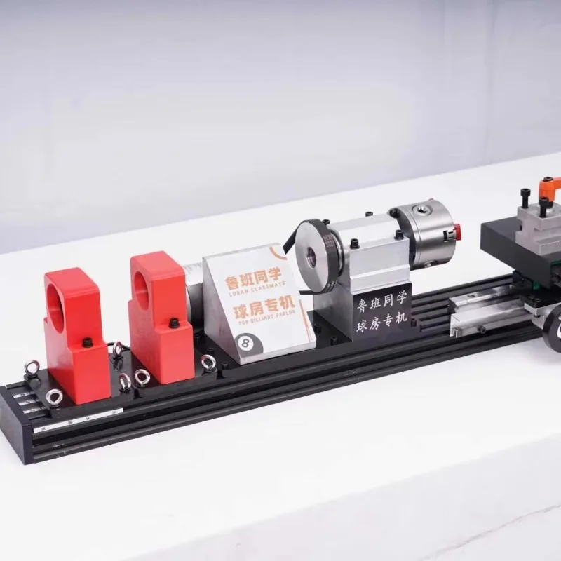 New LuBan Brand Split Type Portable Billiards Repair Machine With Billiard Cue Lathe Replaces The Leather Head And Copper Band